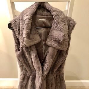 Super Soft Grey Tahari Vest